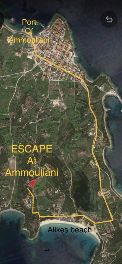 Escape At Ammouliani Aparthotel Kültér fotó